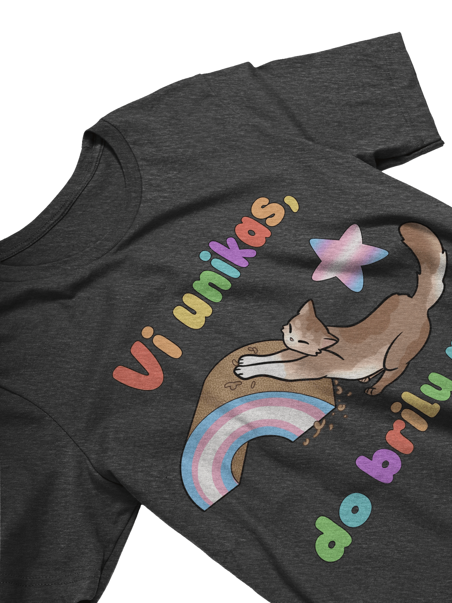 Brilu Plu Transgenra T-Ĉemizo product image (31)