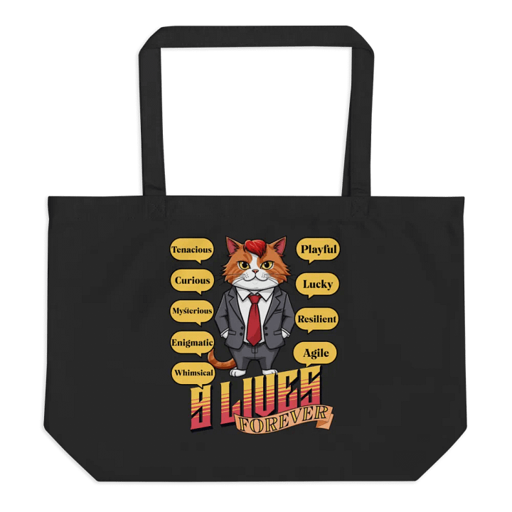9 Lives Forever Persona Organic Tote product image (1)