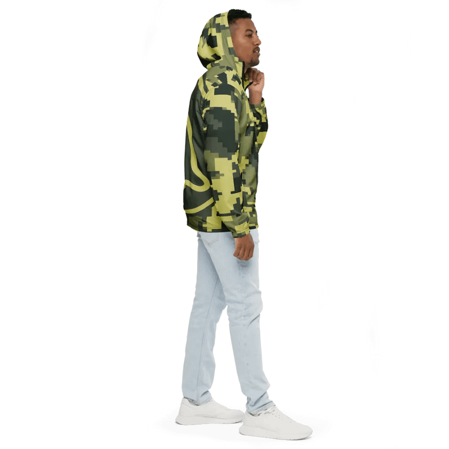 Phantom Camo Men's Windbreaker product image (4)