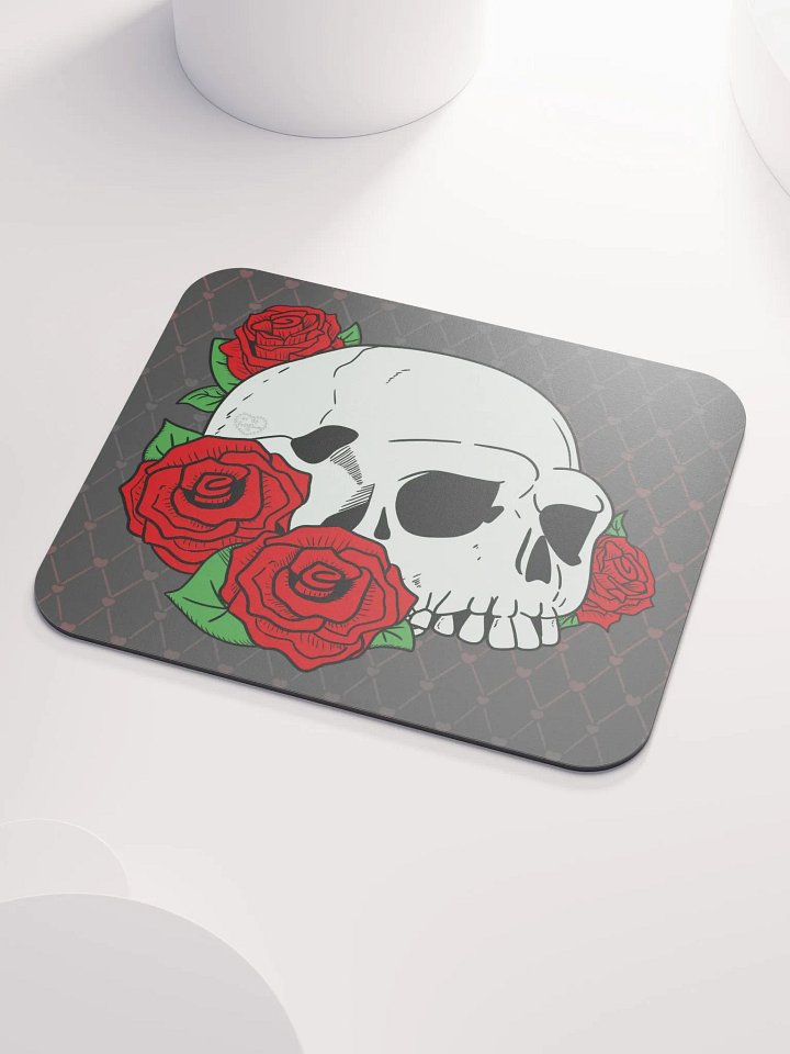 Skull & Roses Mouse Pad product image (2)