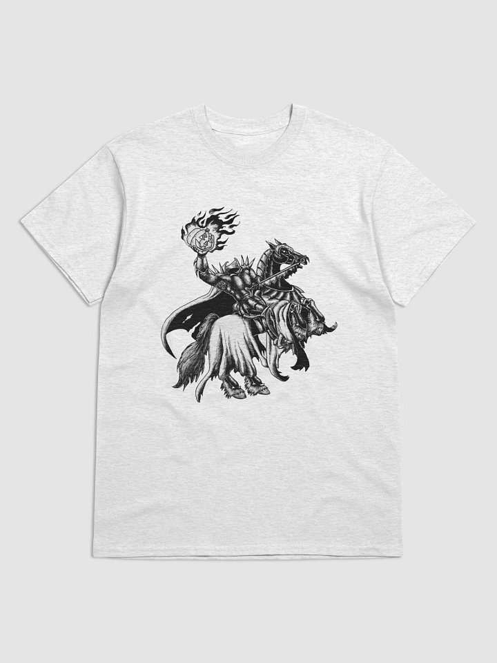 Flaming Pumpkin Knight T-Shirt product image (1)