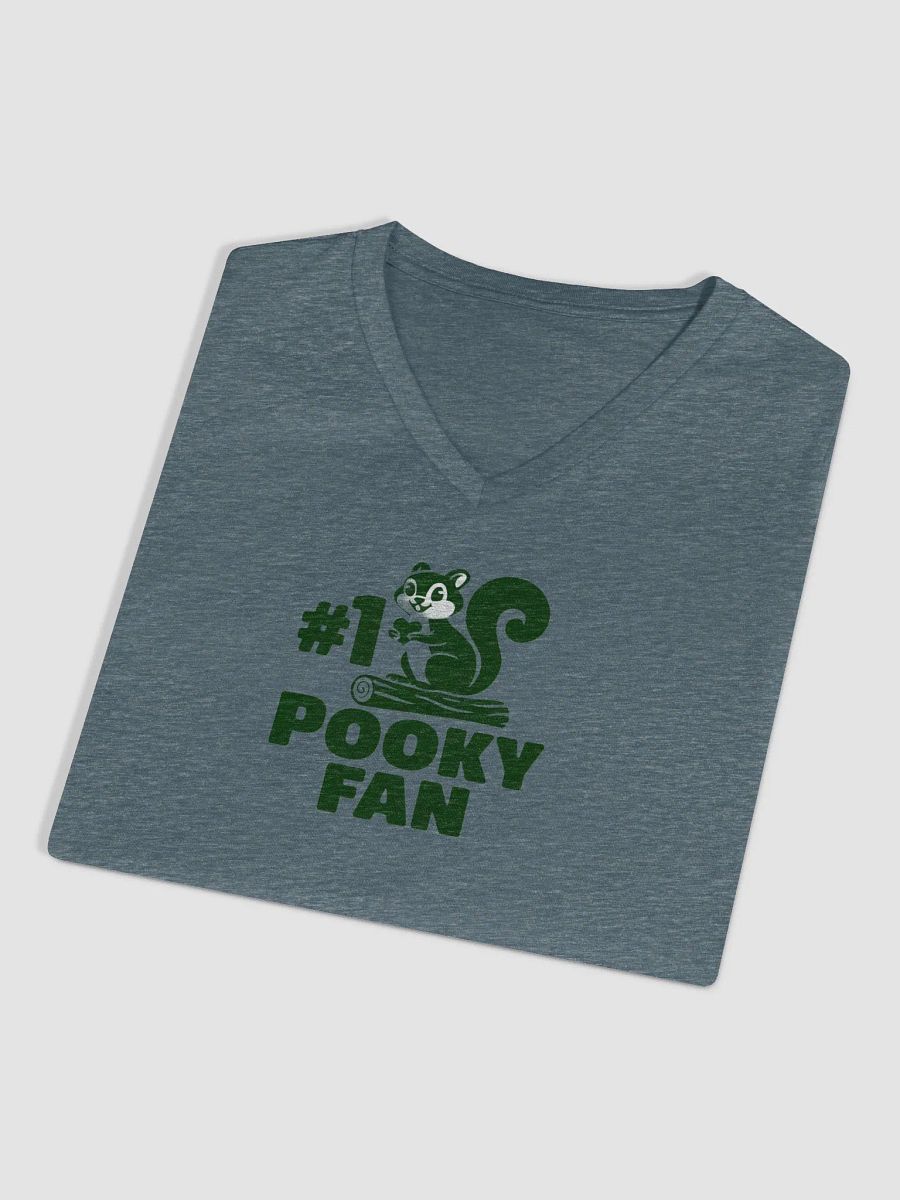 Pooky's #1 Fan V-Neck Tee product image (3)