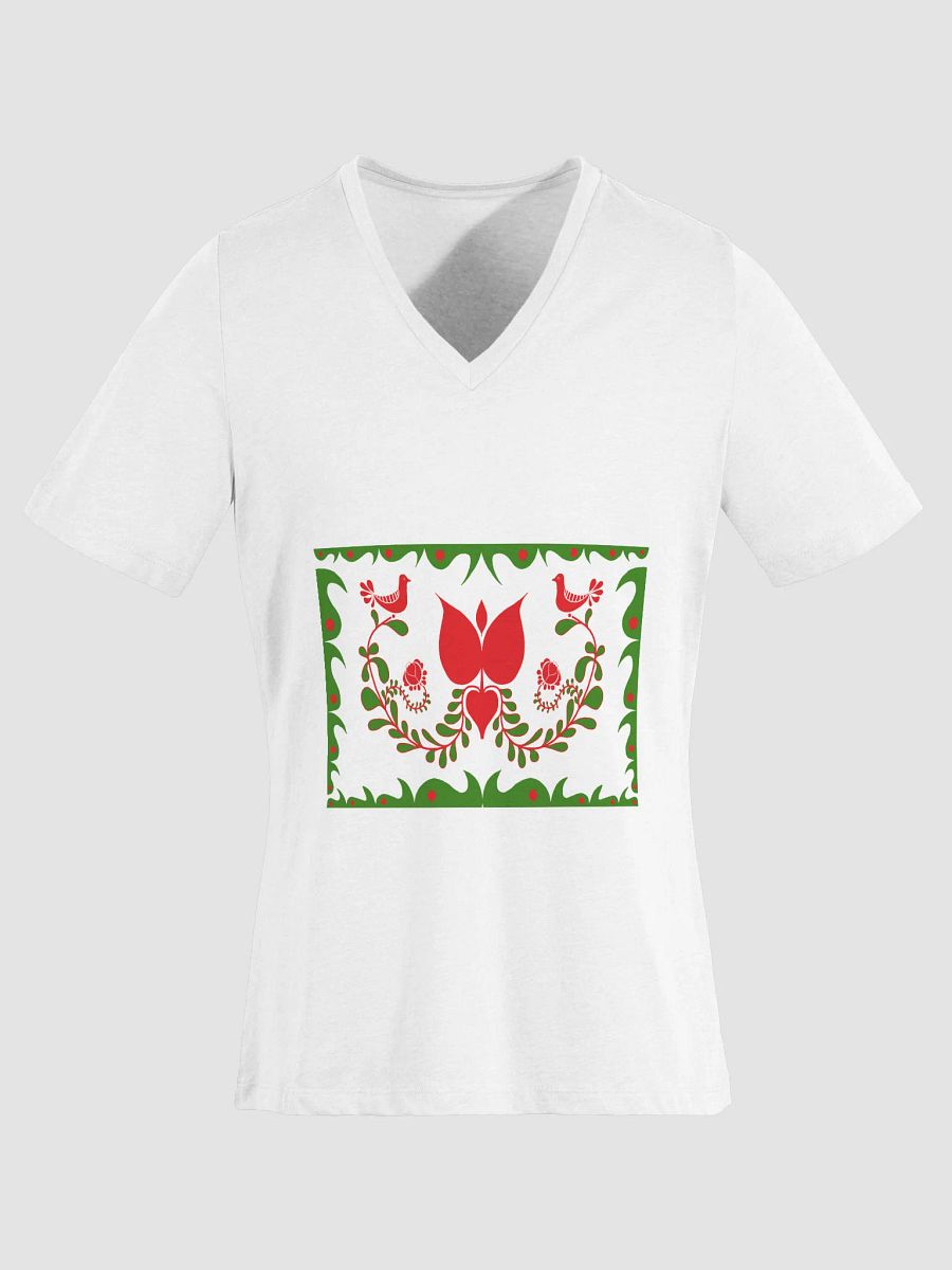 Pure Hungarian Flora Women's V-Neck Tee product image (1)