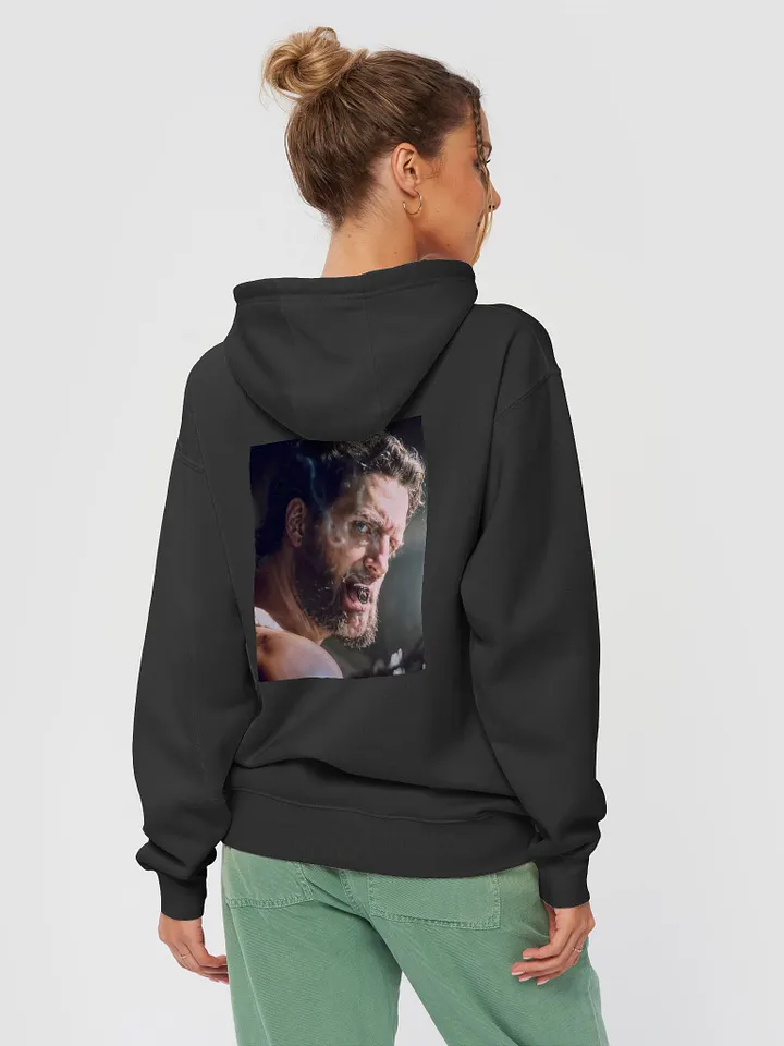 Wolverine Premium Unisex Pullover Hoodie [Backside Print] product image (1)