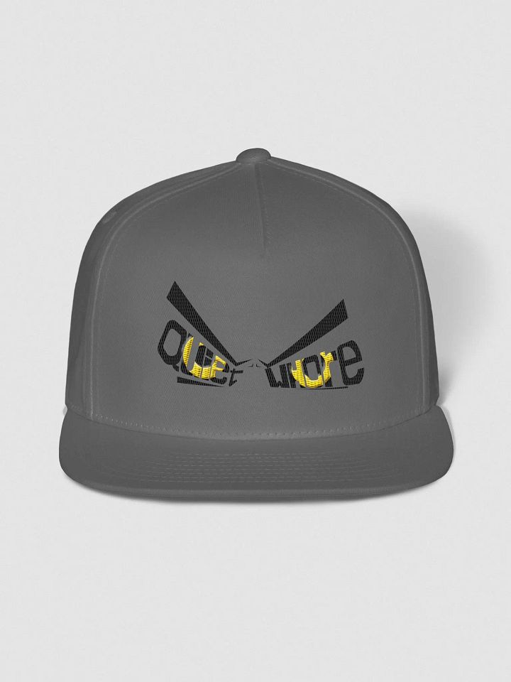 Quiet Whore Flat Snapback Cap product image (2)
