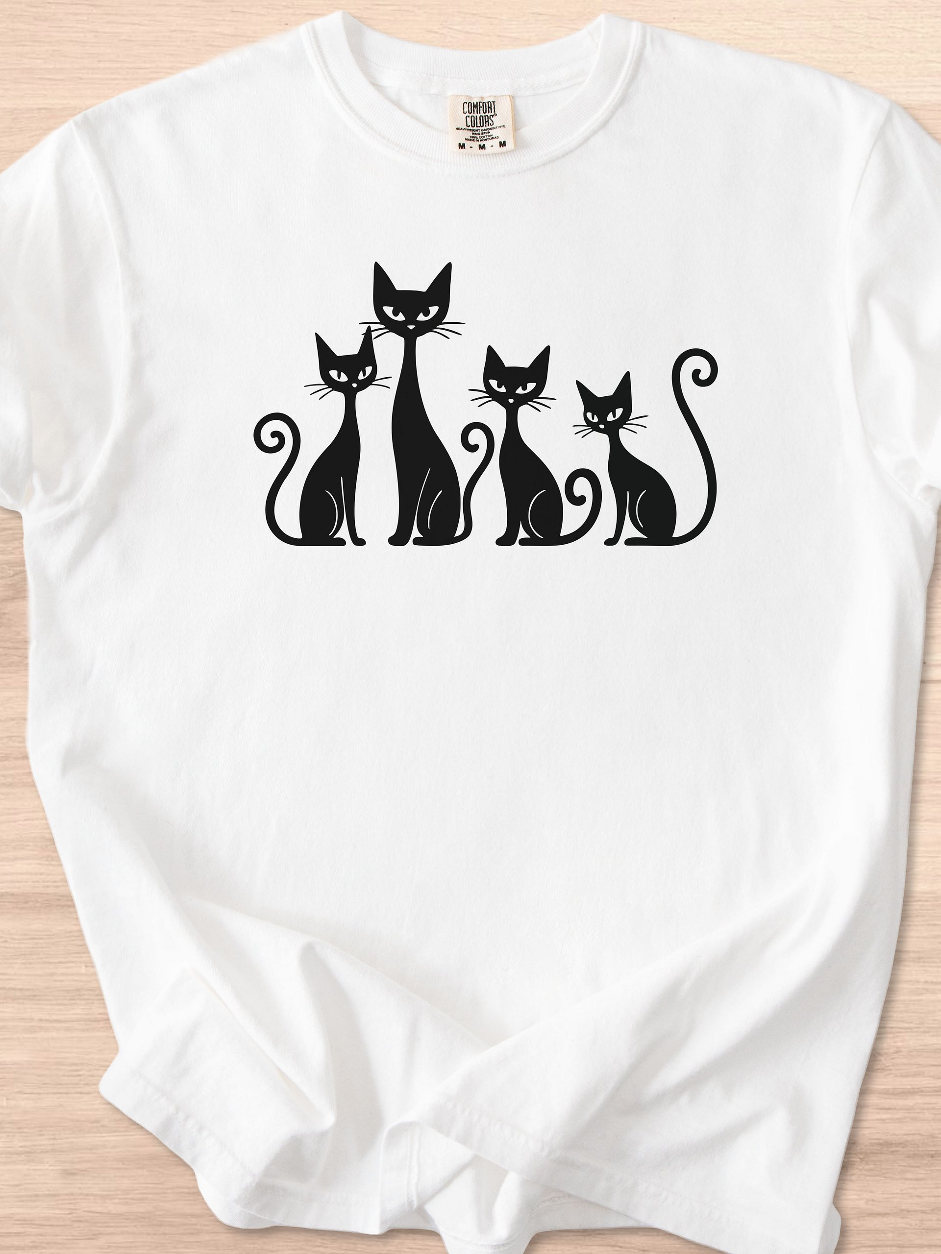 Whimsical Cats Tee product image (74)