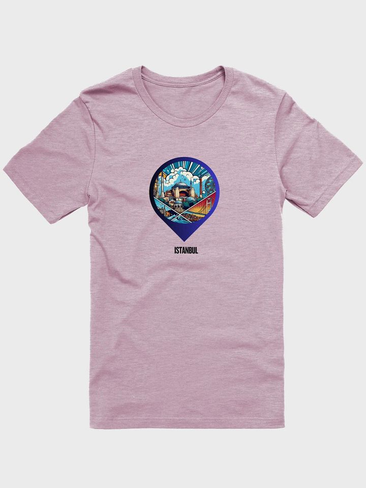 Bella+Canvas Supersoft T-Shirt | AI Design Istanbul city product image (2)