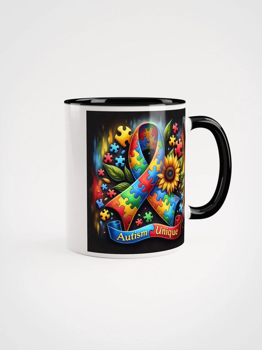Autism Awareness Puzzle Ribbon Mug product image (1)