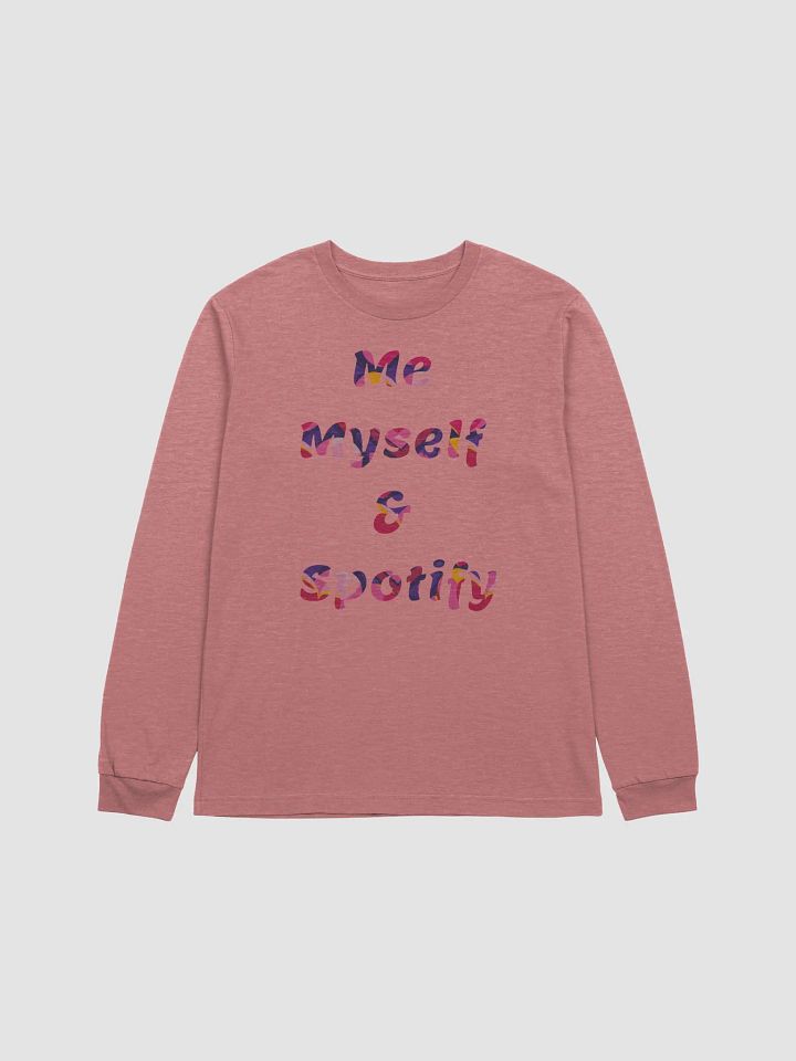 Abstract 'Me Myself & I' Long Sleeve Tee product image (2)
