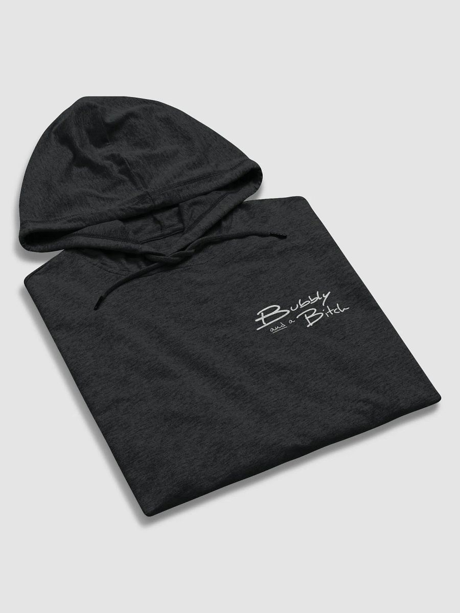 Bubbly and a B*tch (sm. white design) printed lightweight hoodie product image (5)