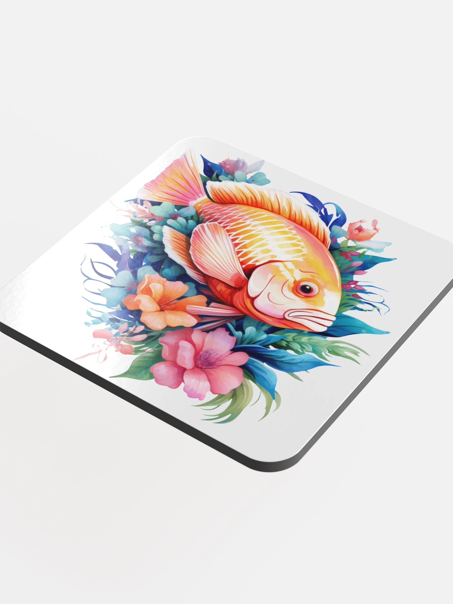 Tropical Fish Cork Coaster product image (4)