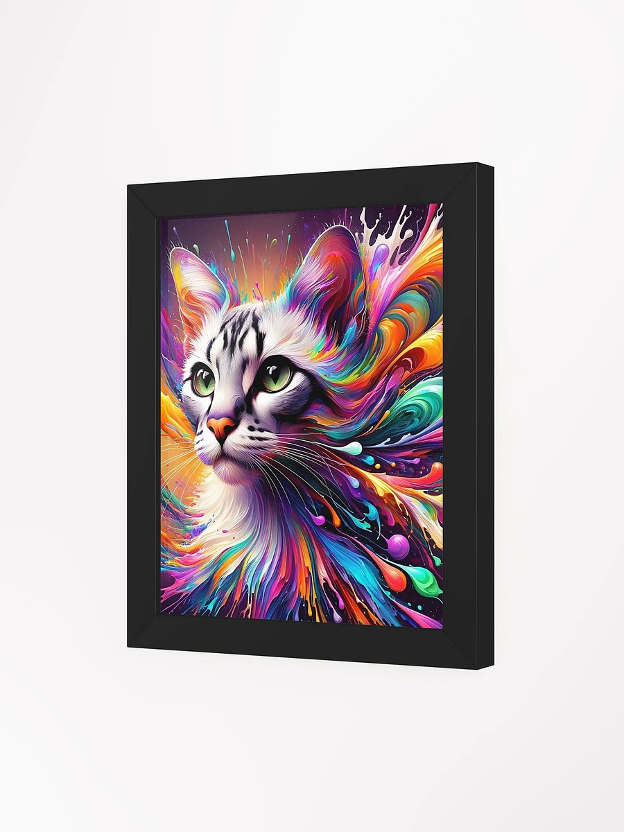 Framed High-Quality Matte Poster (in): Egyptian Mau product image (45)