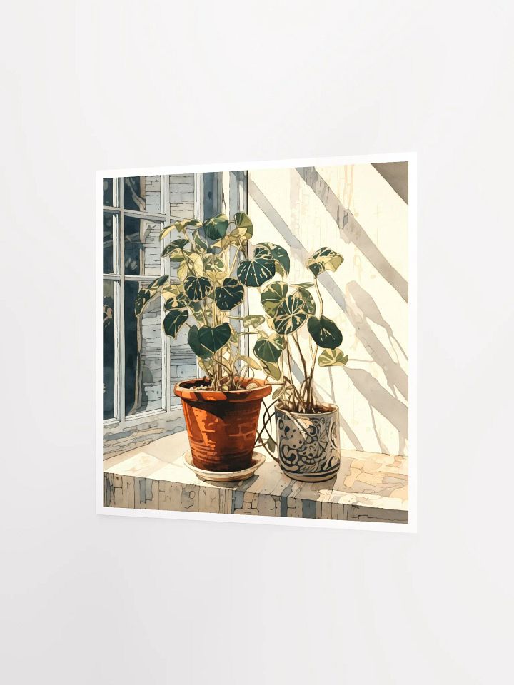 Art2401-10 Potted Plants Still Life - Art Print product image (7)