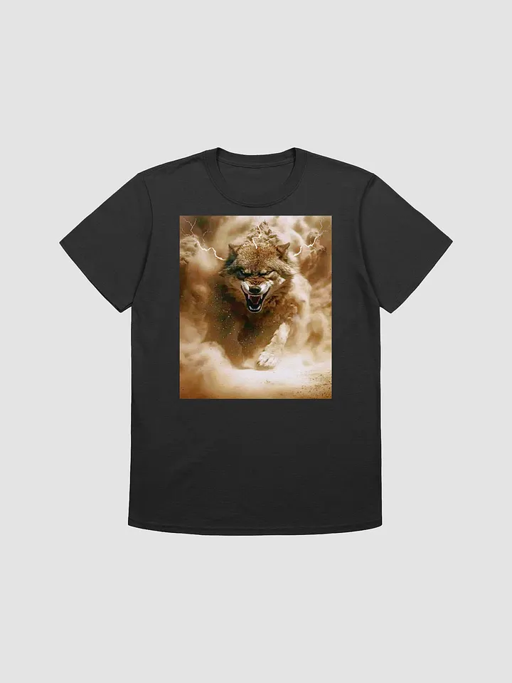 Thunderous Storm Wolf Unisex Tee product image (1)