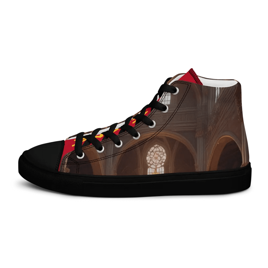 Donald in the Cathedral Womens High Tops product image (9)