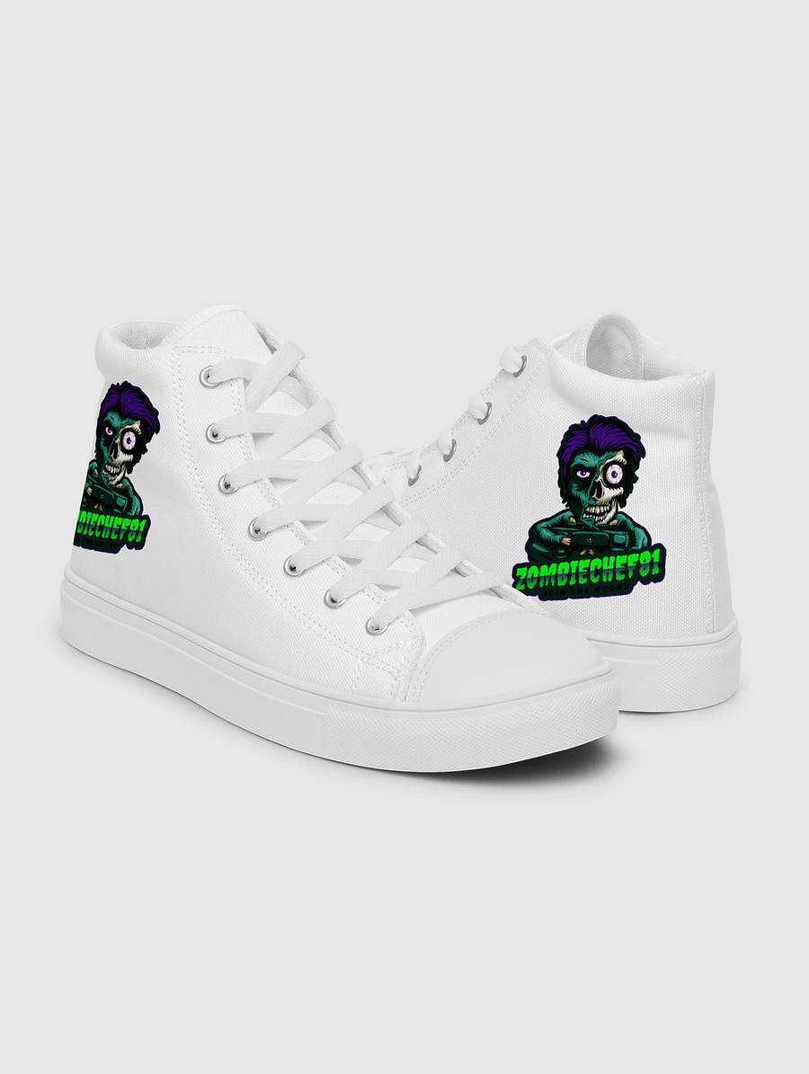 [ZombieChef81] Women’s high top canvas shoes product image (9)