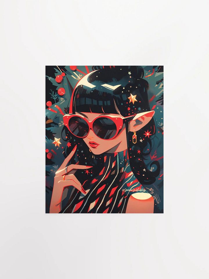 Glint | Elves Wearing Sunglasses | Matte Paper Print product image (2)