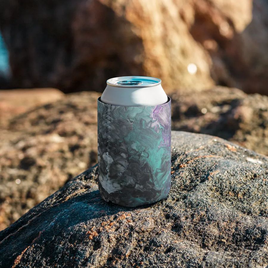 Acrylic Pour Printed Can Cooler - Original FCCA Design product image (8)