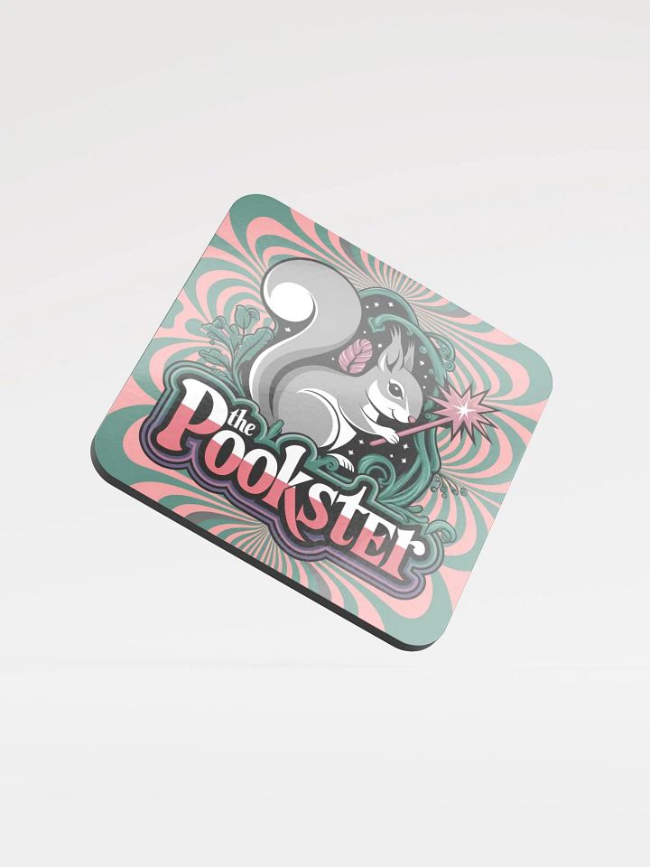 Coaster or micro art piece: Psychedelic MJ Pookster product image (1)