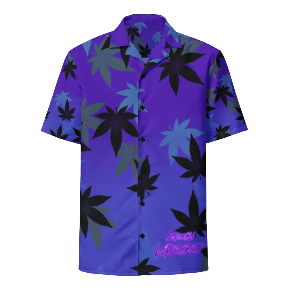 Button Up Leafy Purple product image (1)
