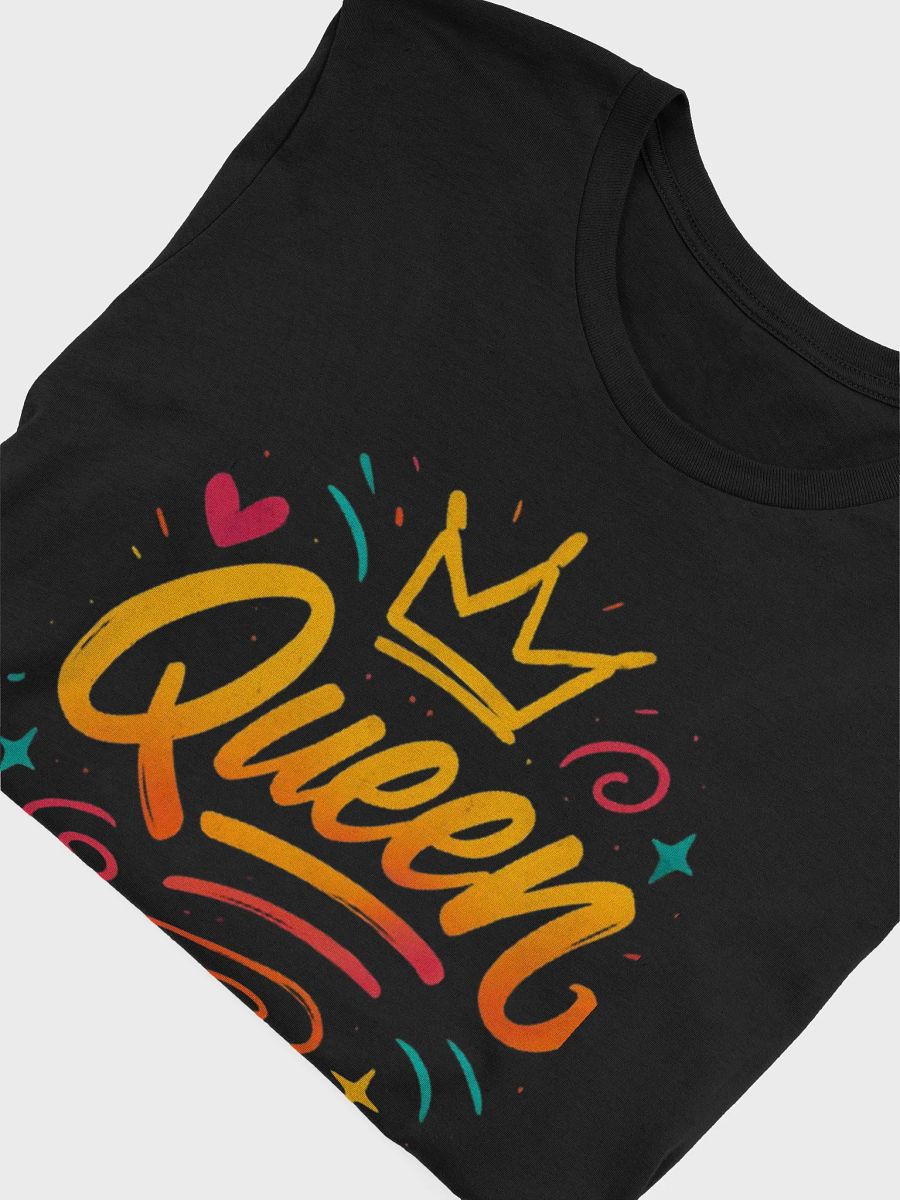 “Queen Status” Supersoft Tee | Bella+Canvas 3001 product image (50)