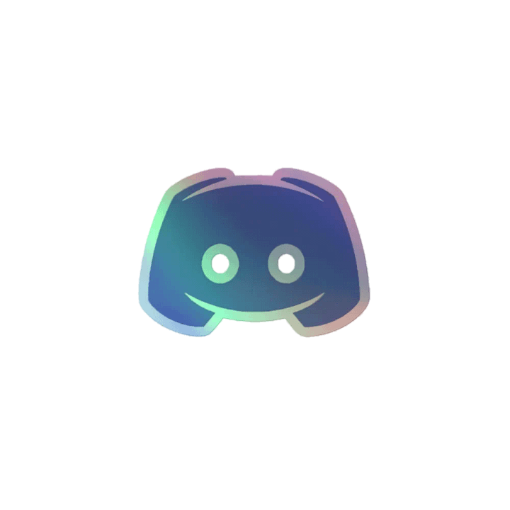 STICKER DEL LOGO DE DISCORD product image (1)