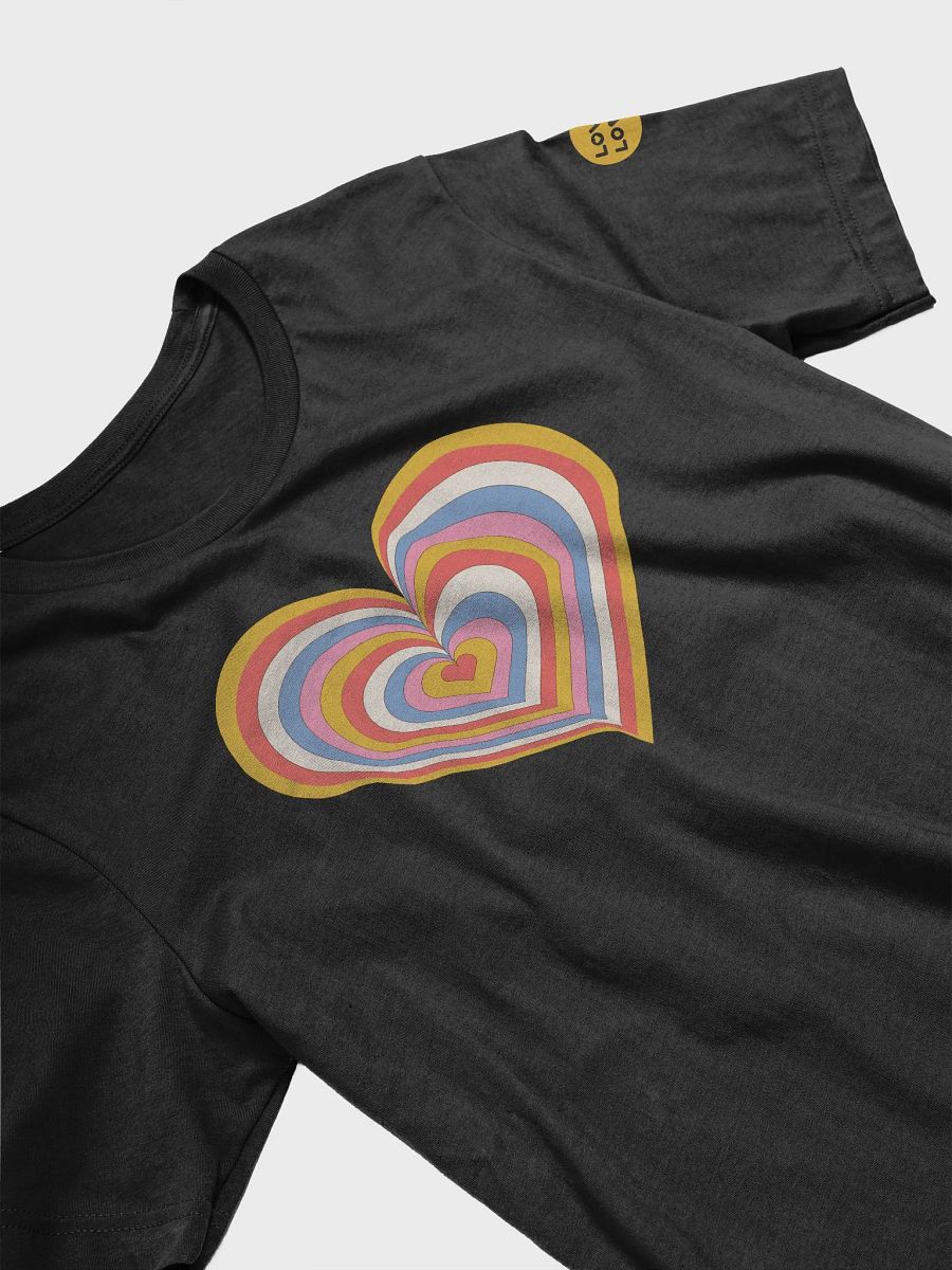 Retro Rainbow Heart T product image (4)