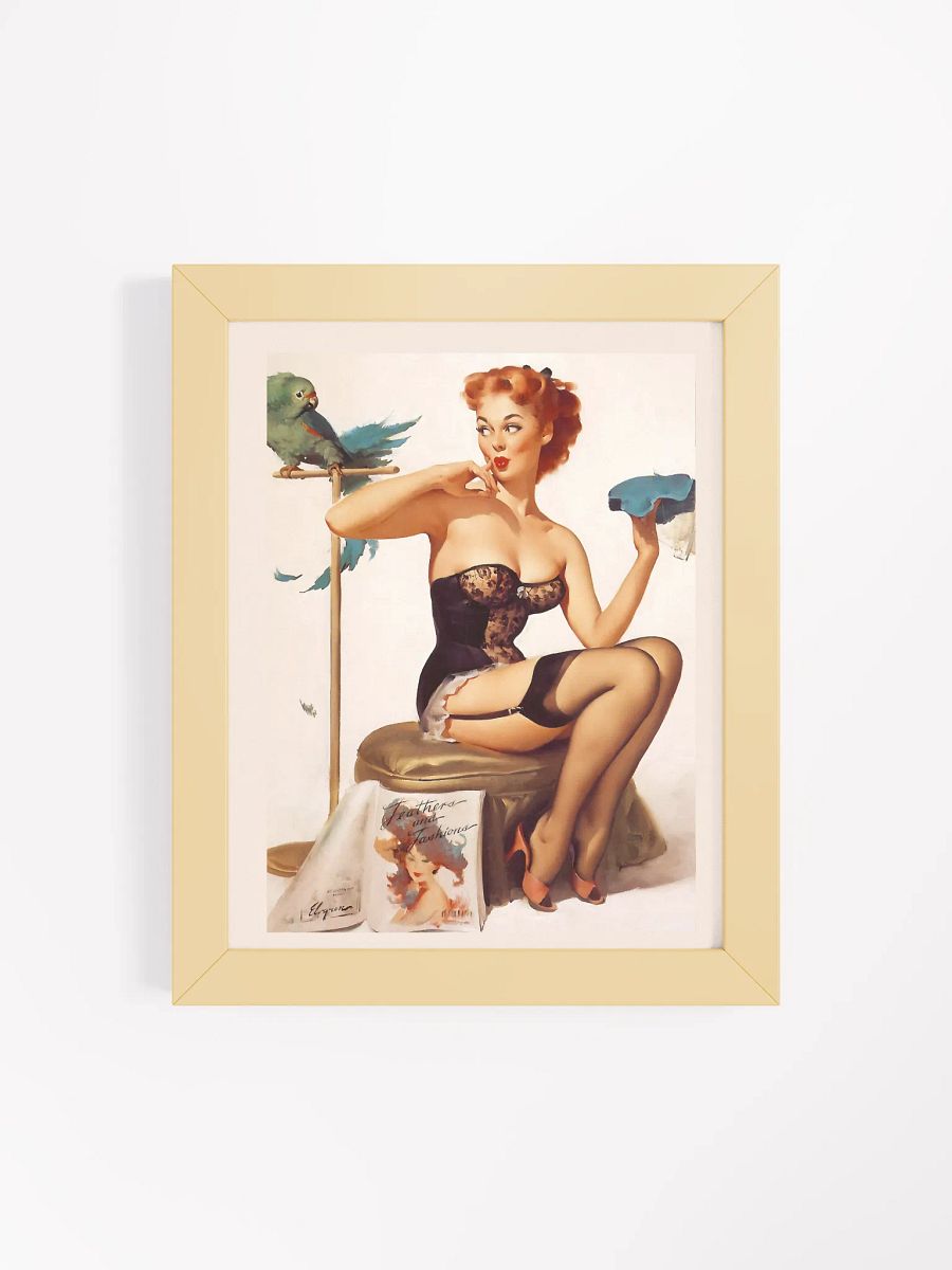 Elvgren Sultry Pin-up Matte Poster product image (18)