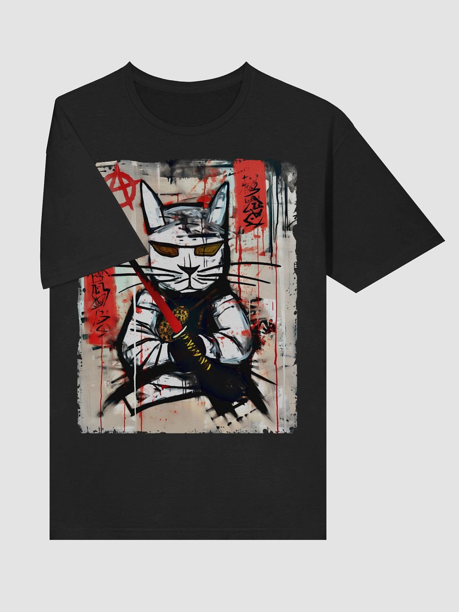 Samurai Cat Graphic Tee (03) product image (5)