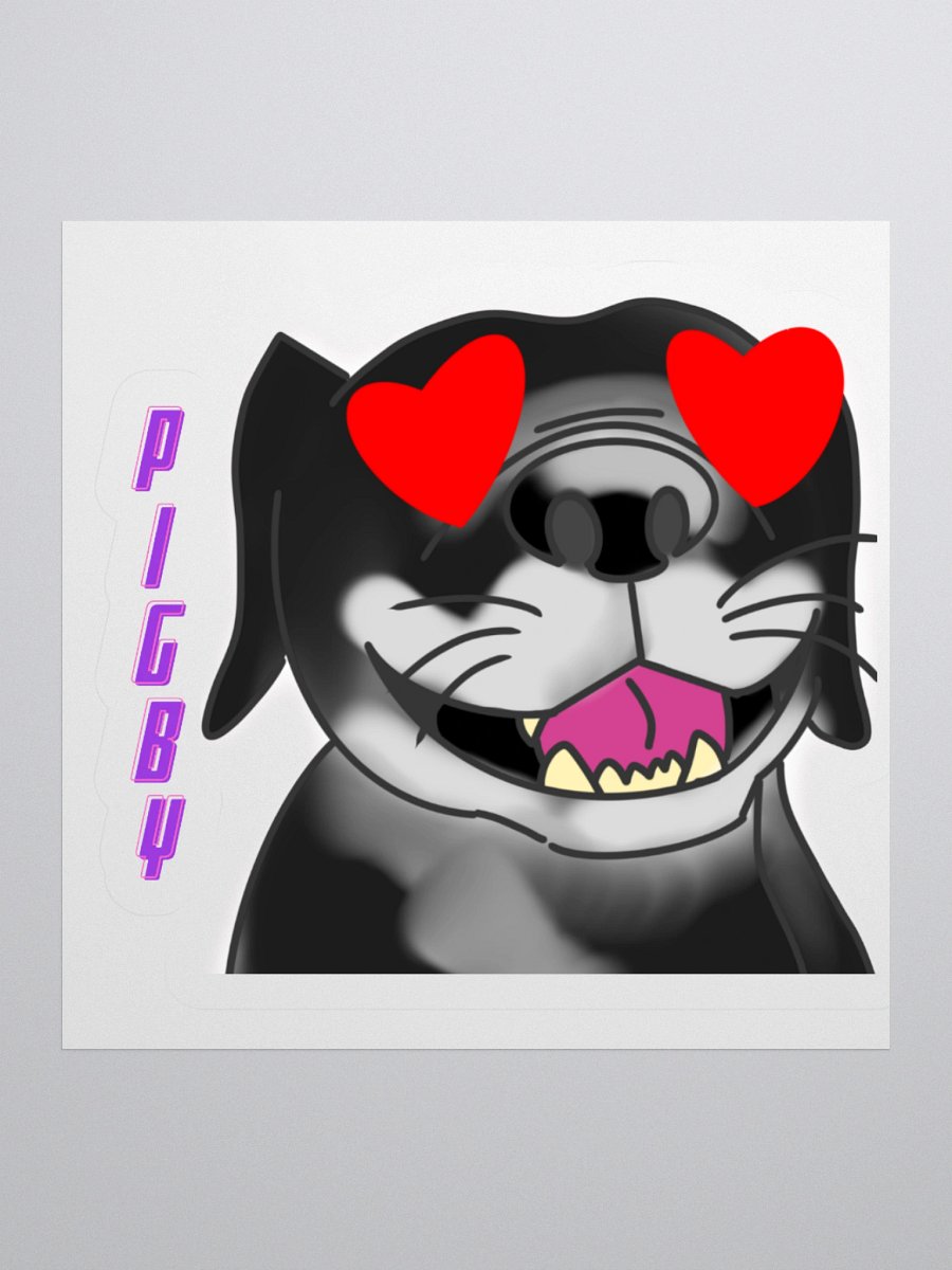PIGBY STICKERS! product image (1)