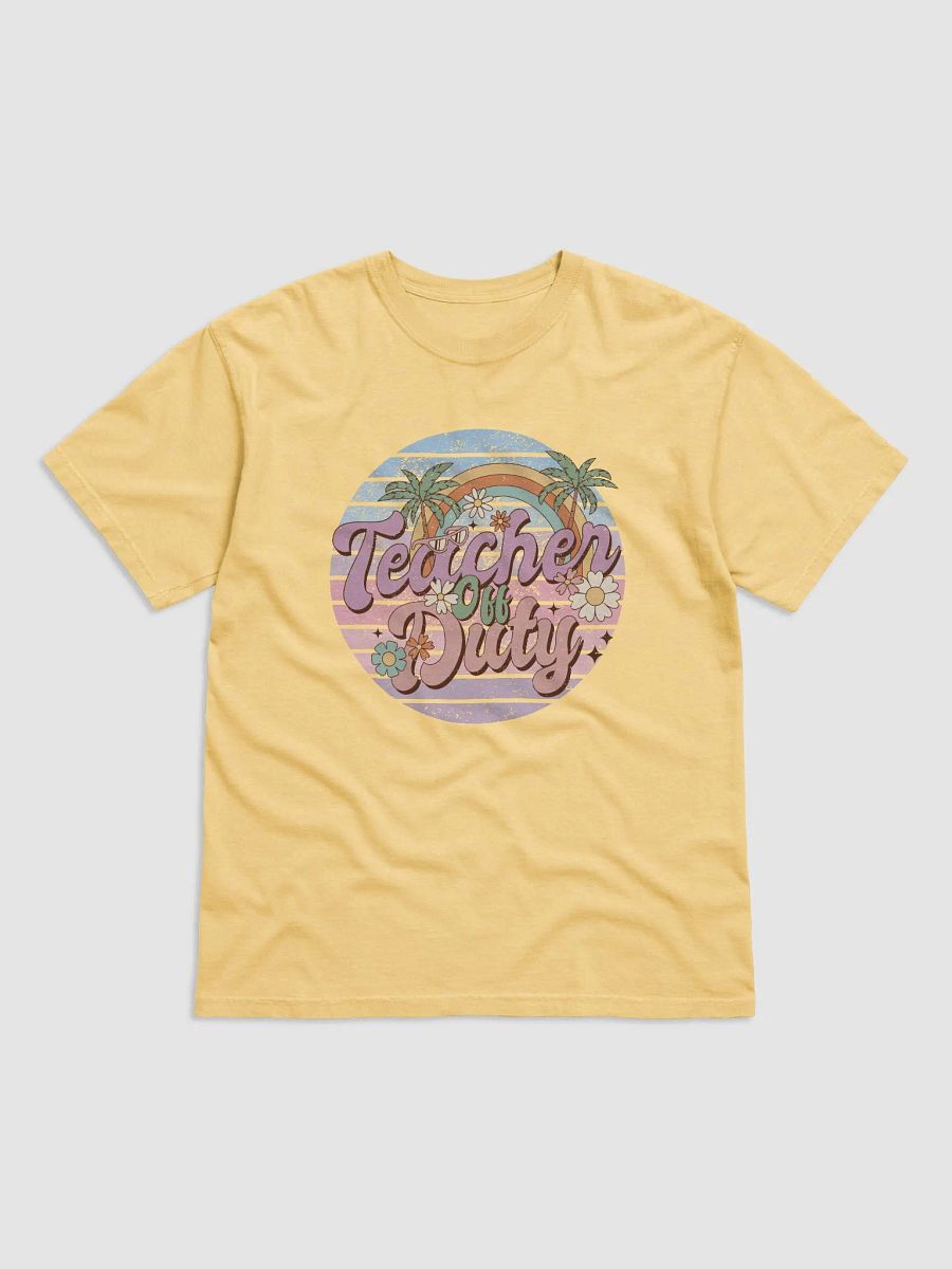 Tropical Teacher Off Duty Tee product image (1)