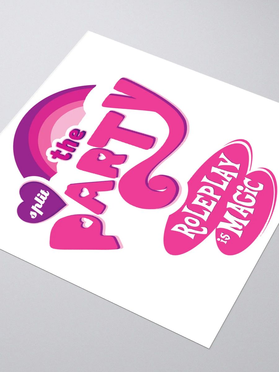 Roleplay is Magic - Kiss Cut Sticker product image (3)