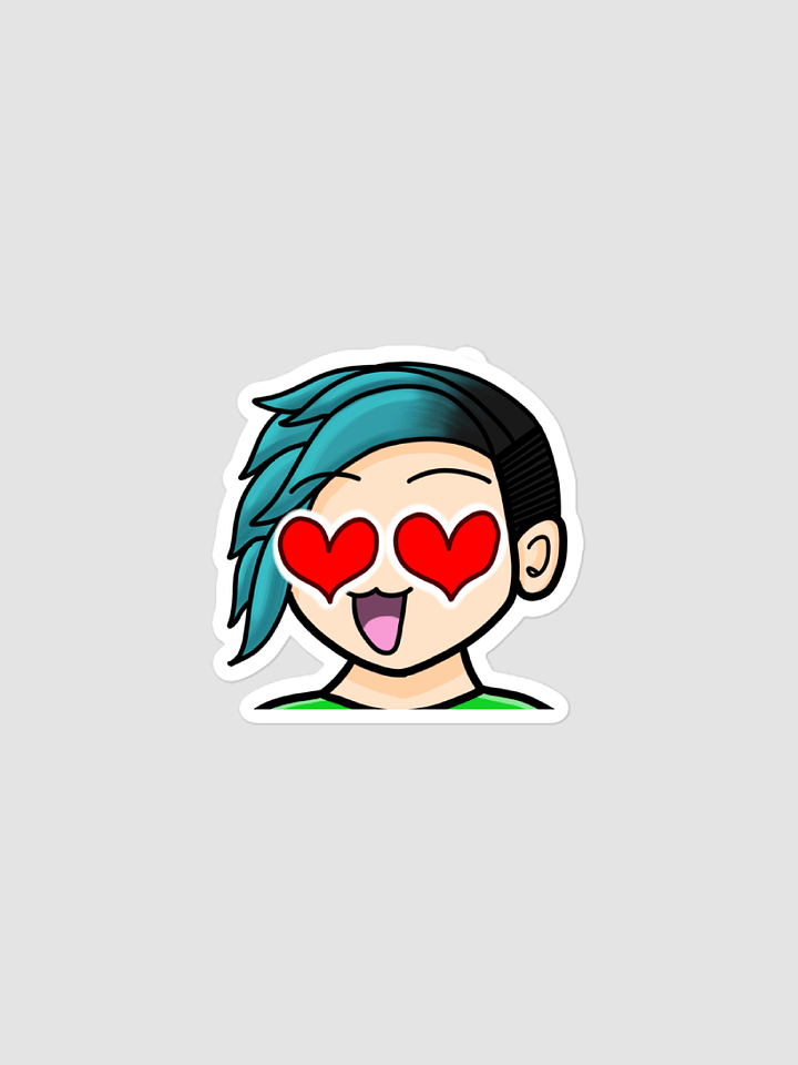 Kananers Heart Eyes V1 Sticker product image (1)