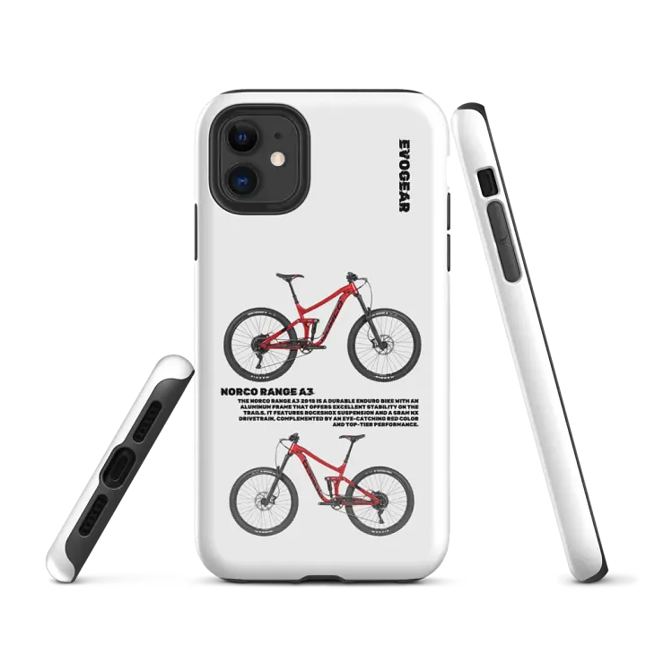 White Norco Range A3 iPhone Case product image (1)