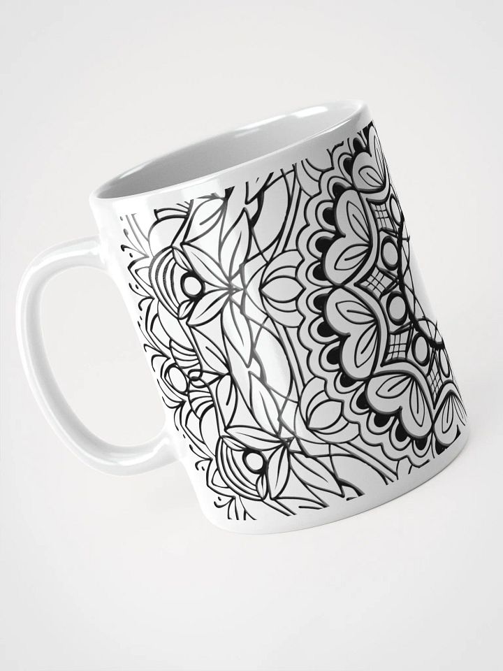 Intricate Metallic Swirls Mug product image (1)