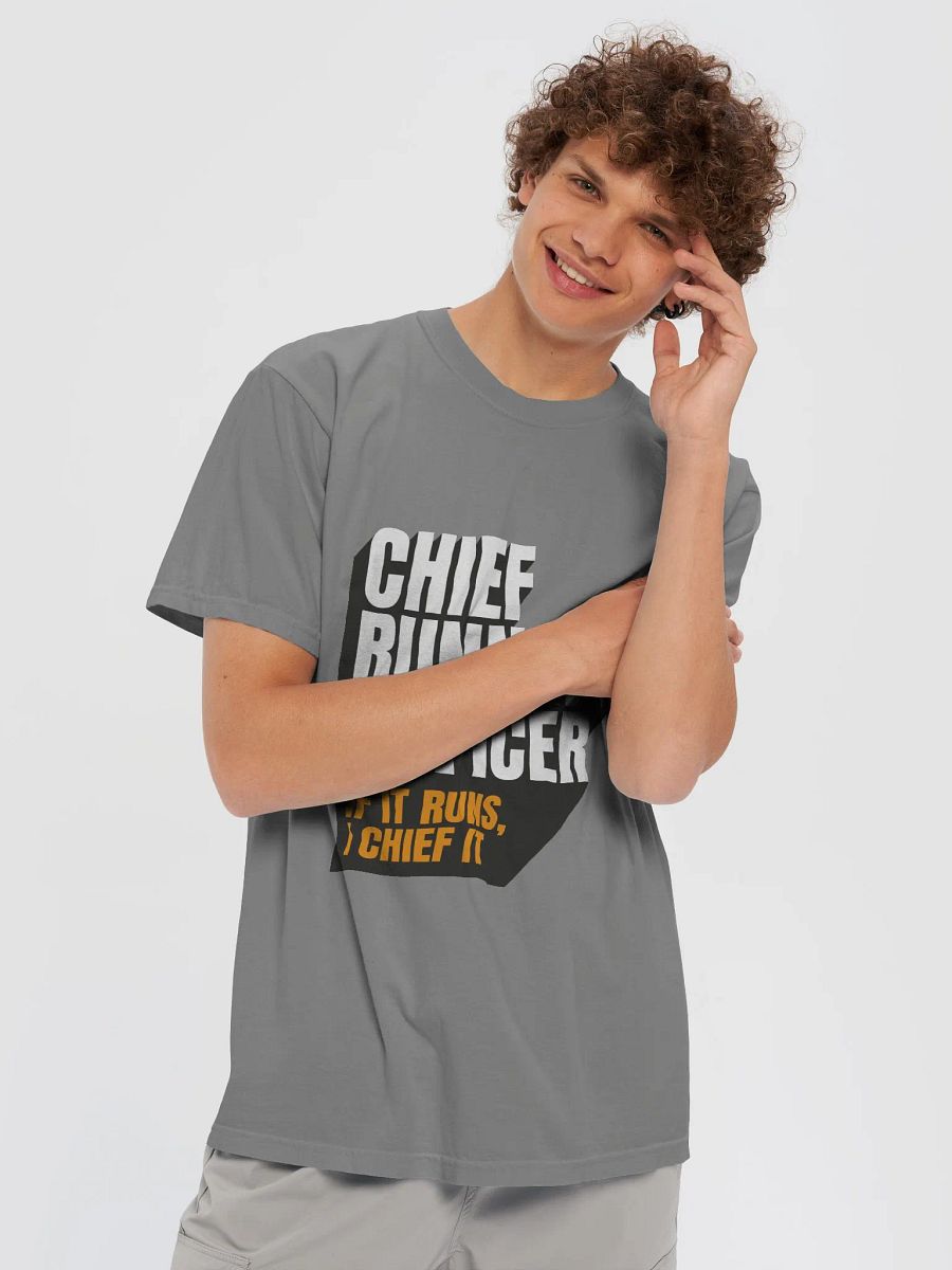 CHIEF RUNNING OFFICER Cotton Tee product image (10)