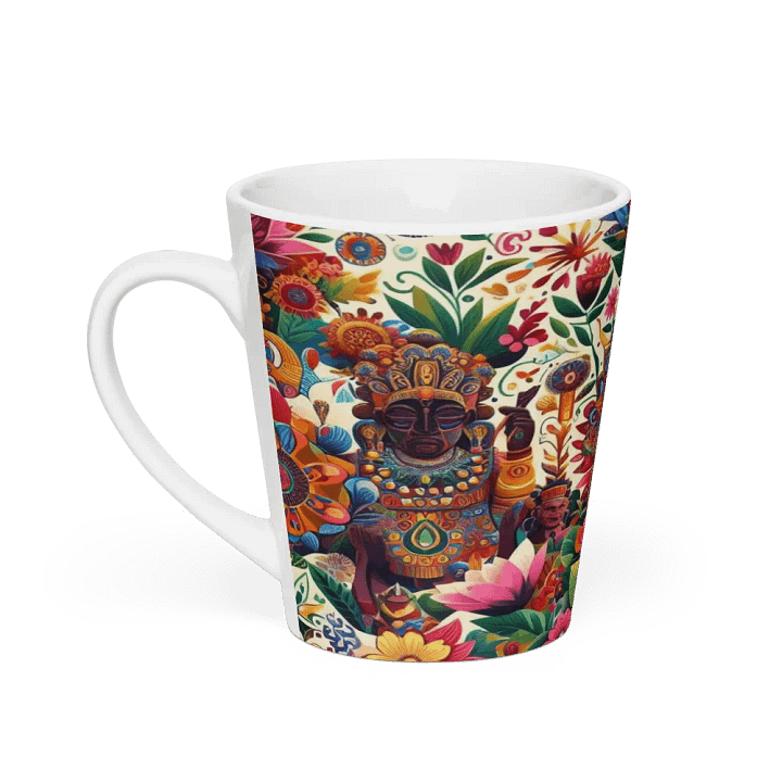 Divine Bloom Latte Mug product image (1)
