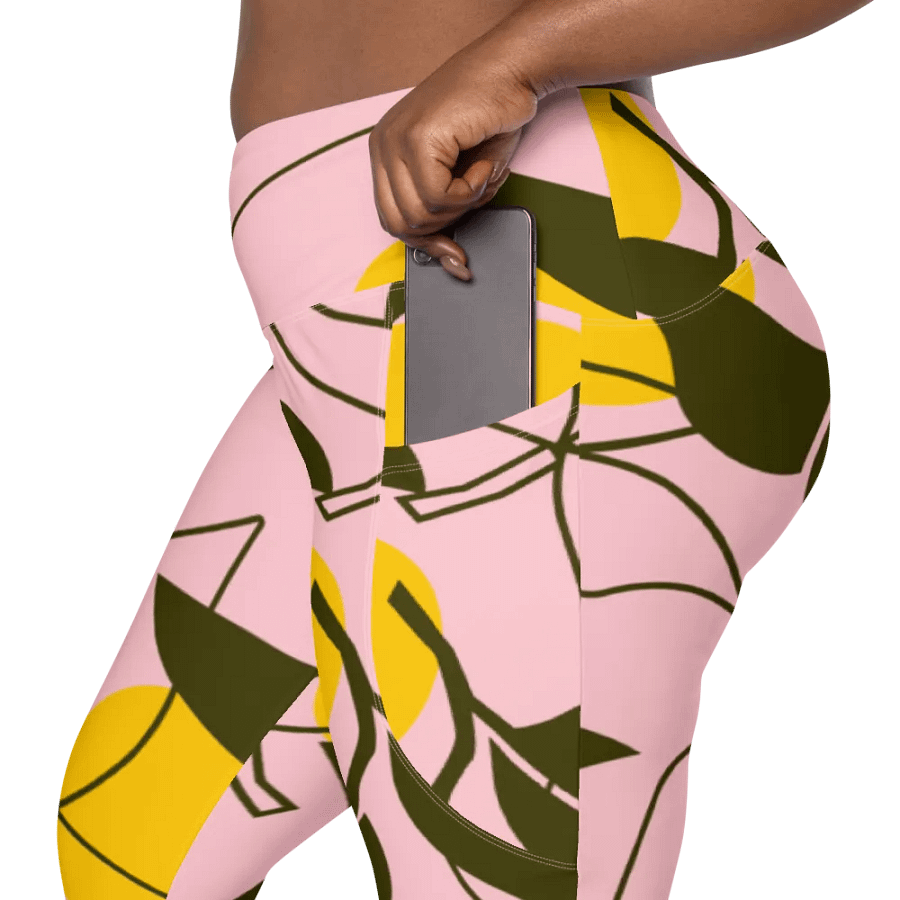 Lemon Grove All-Over Leggings with Pockets product image (8)