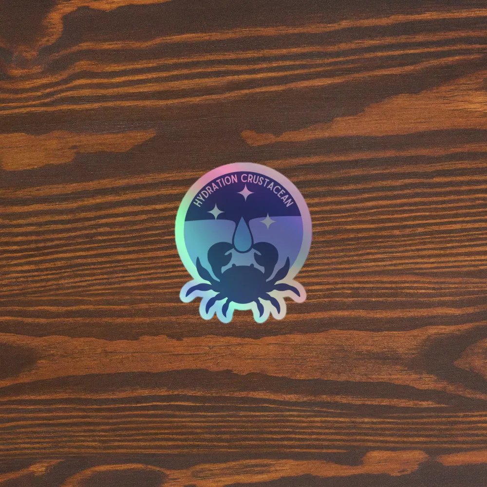 Hydration Crustacean Holo Sticker product image (5)