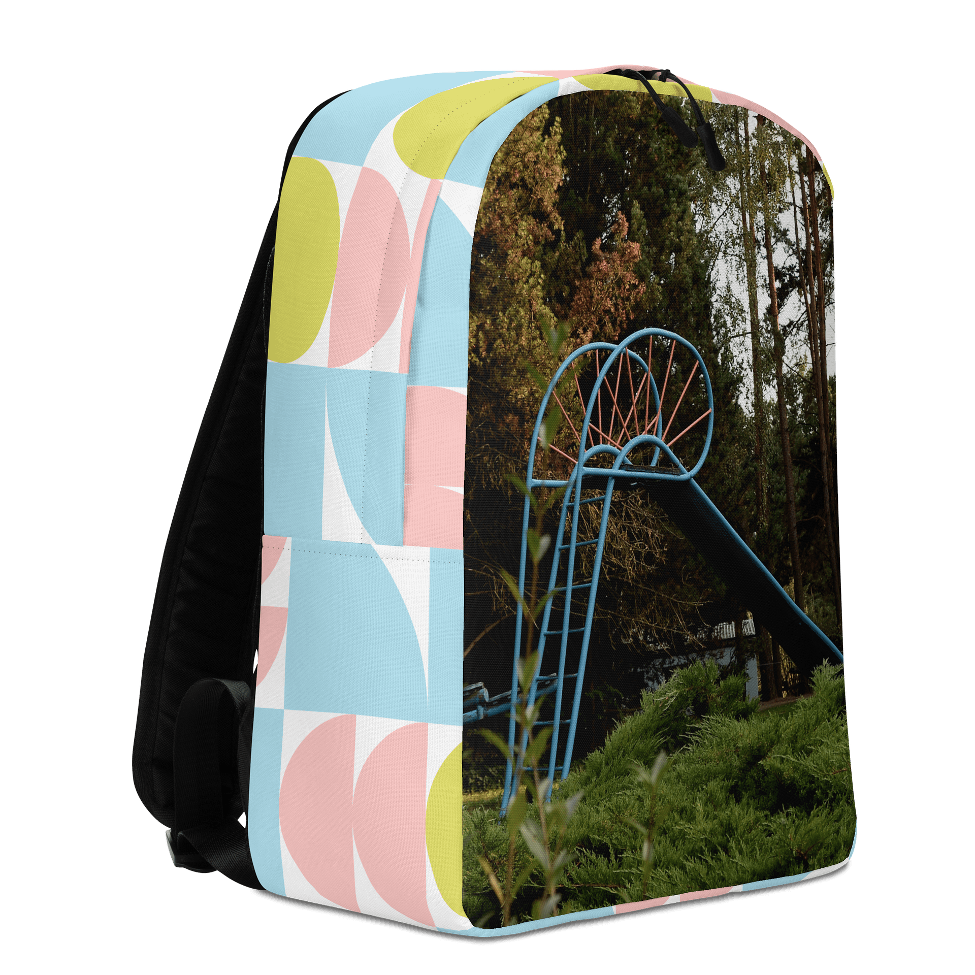 Rucksack - Nostalgischer Spielplatz Mädchen product image (5)