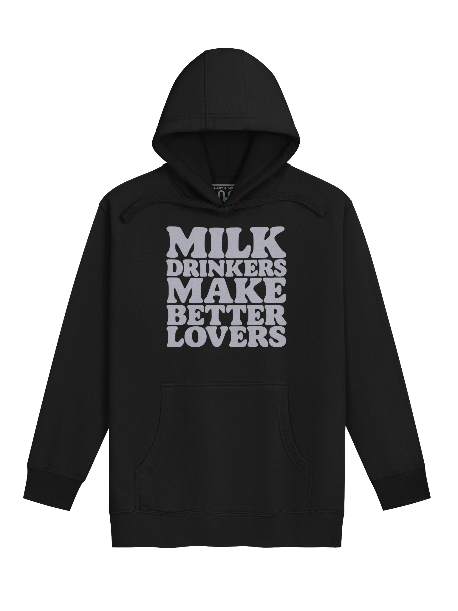 Milk Drinkers Make Better Lovers no.1– Exclusive M‑Art & Design Statement Wear product image (1)