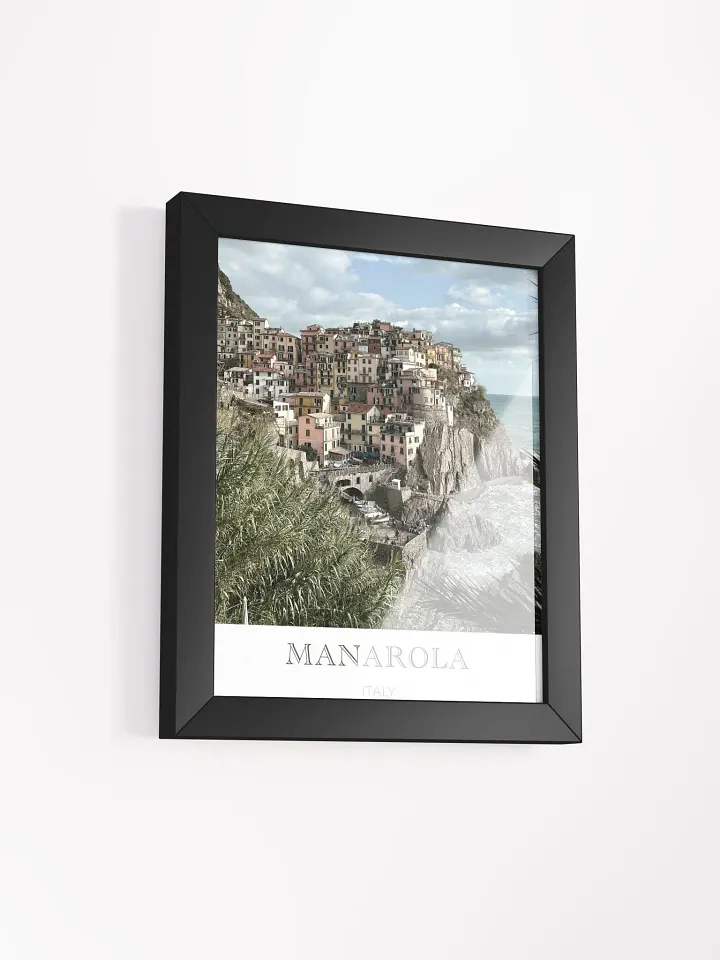 Manarola Cinque Terre - Framed High-Quality Matte Poster product image (2)
