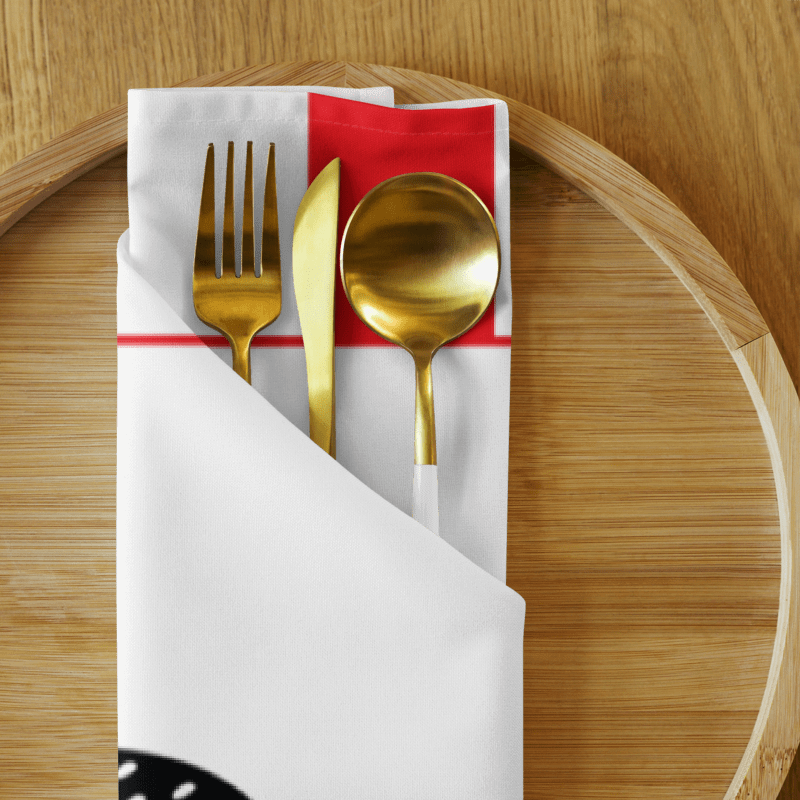 Good Burger Cloth Napkin Set – Retro Diner Vibes for Your Table product image (7)