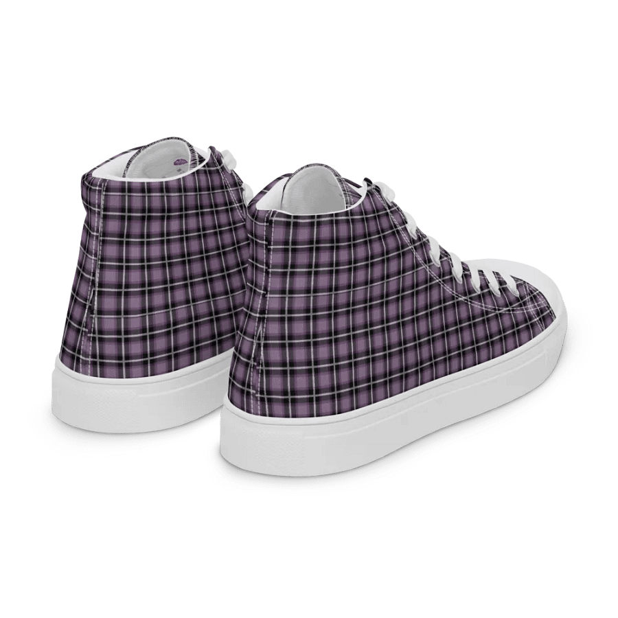 Men's Purple Plaid Perfection High-tops product image (6)
