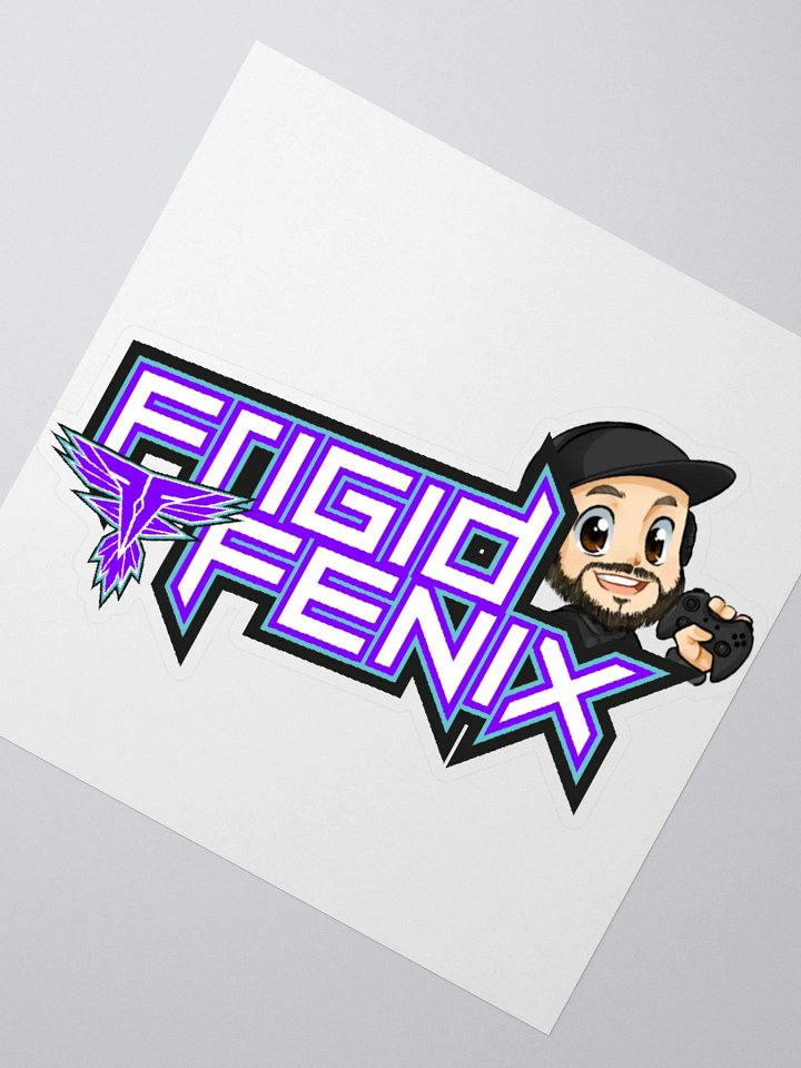 FrigidFenix Full Logo Sticker product image (2)