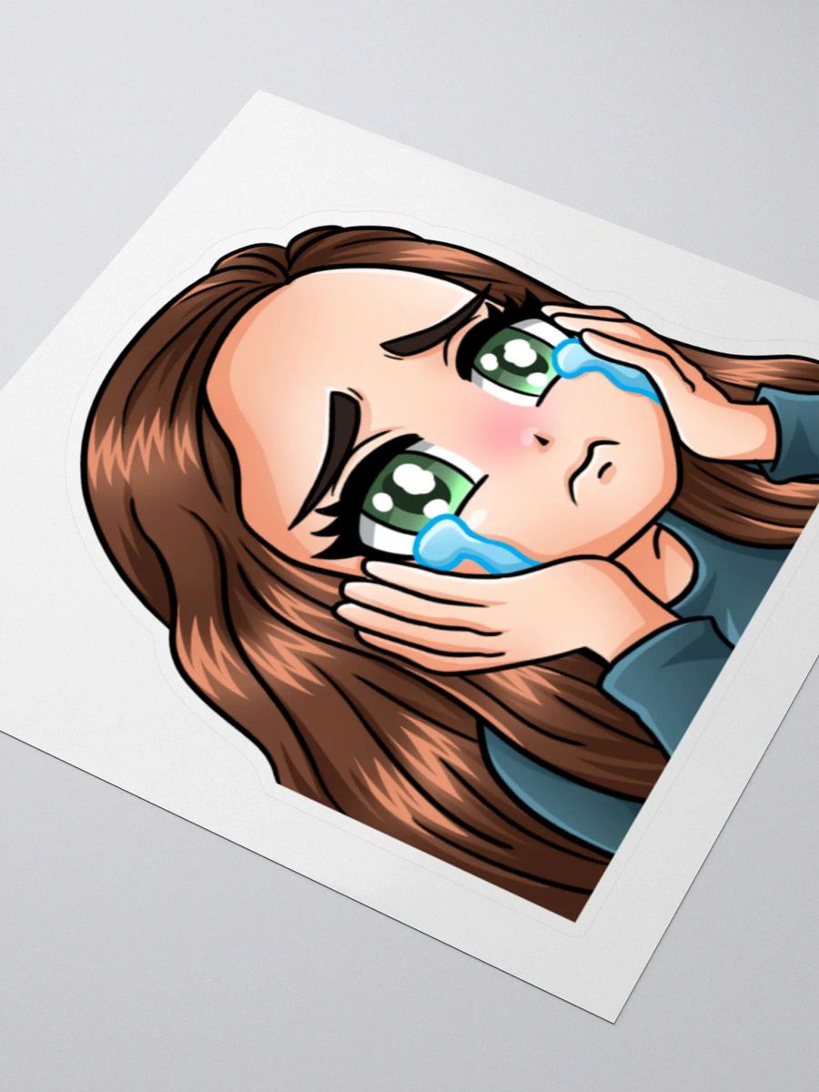 Anna Cry Emote Sticker product image (3)