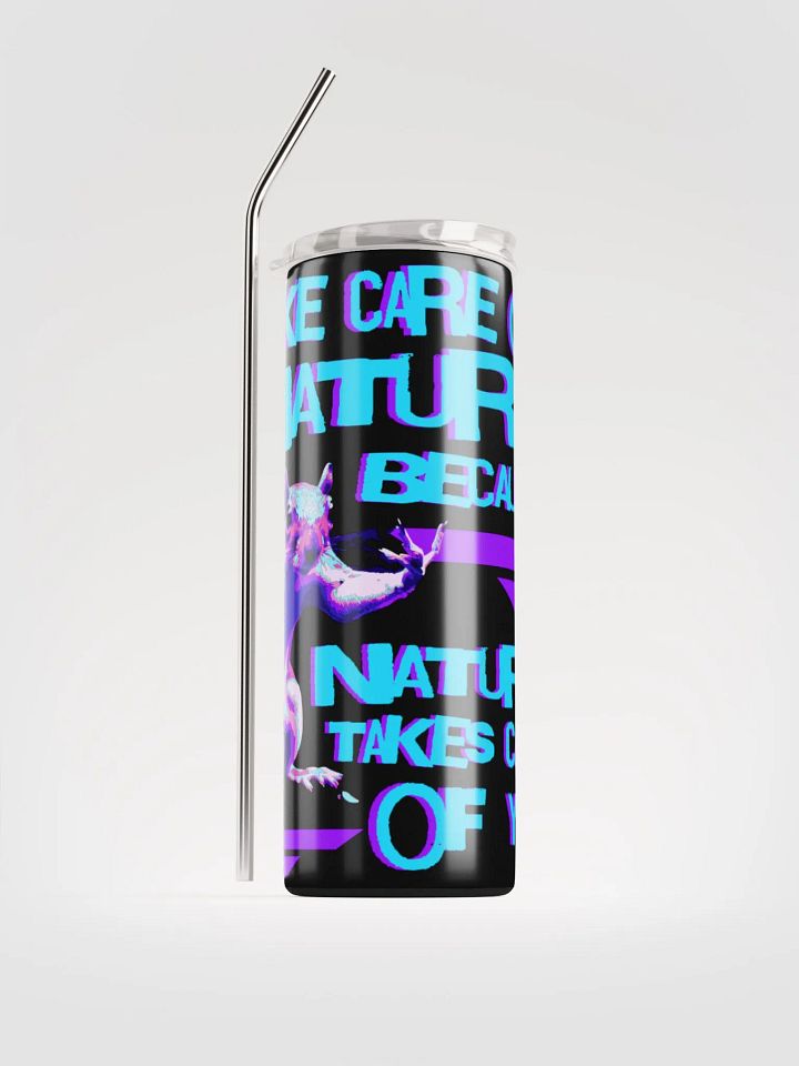 Nature's Guardian Stainless Steel Tumbler product image (1)