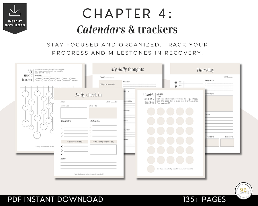 Sobriety Journal and Addiction Recovery product image (7)