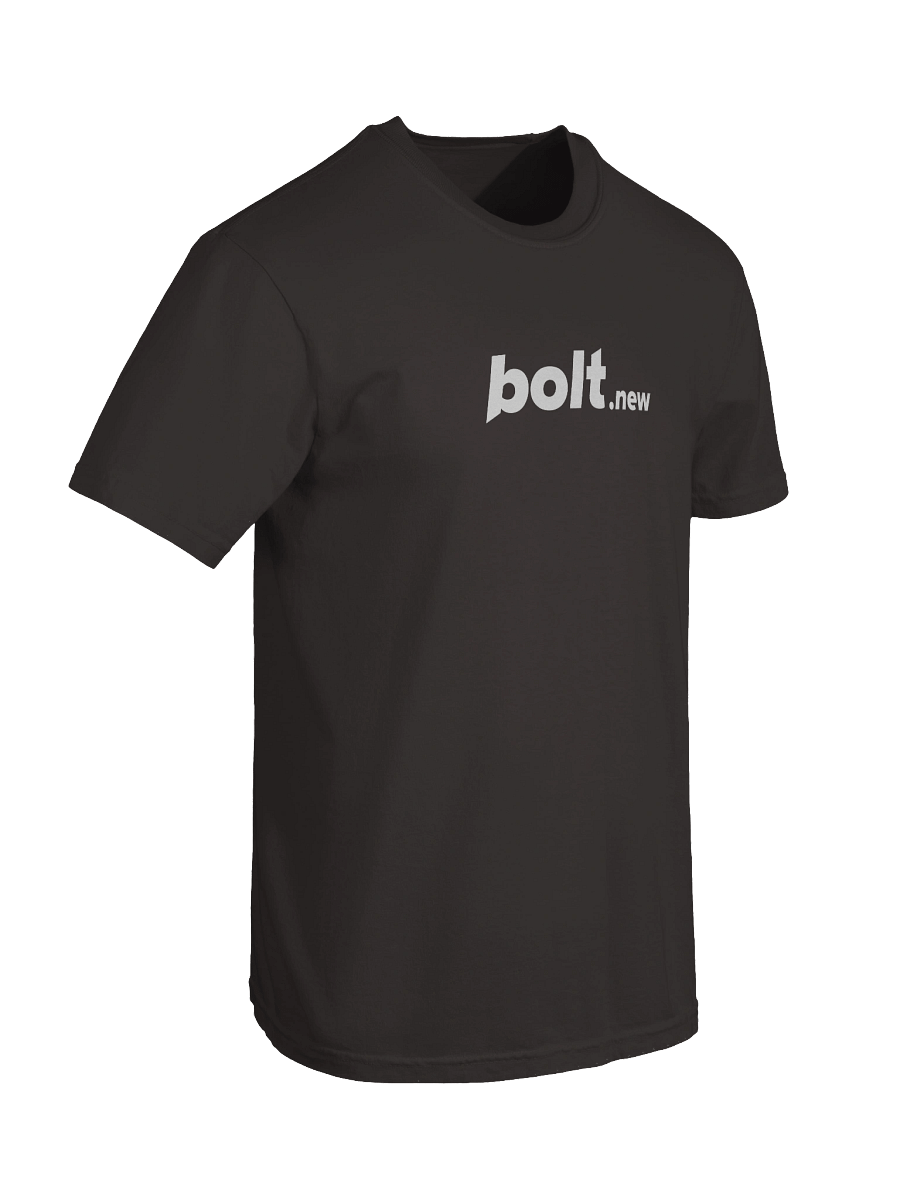 Bolt.new T-shirt product image (14)