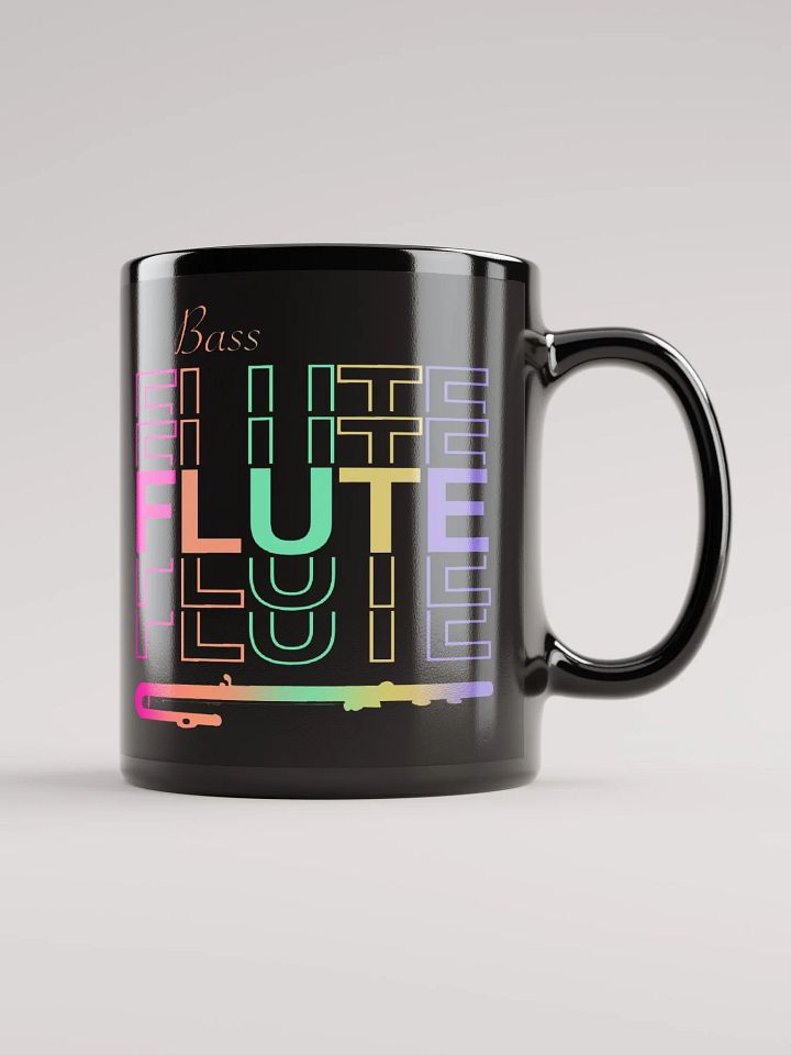 Symmetrical Flute Graphic Mug - Bass Flute product image (1)